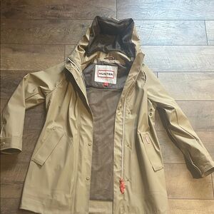 Hunter Beige Hooded Jacket